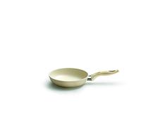 Kelomat, 1829-363 - Sartén redonda (20 cm, cerámica, inducción, 20 cm de diámetro, acero inoxidable, revestimiento de cerámica), color beige