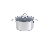 KELOMAT Olla para carne 24cm / 5,7l Perfekt Acero inoxidable Antiadherente plata