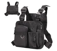 keloppasit Bandolera para Hombre - Bolso Pechero para Carrera Y Actividades Al Aire Libre | Sujetador de Teléfono Unisex para Caminar, Trotar, Senderismo, Entrenamiento, Ciclismo, Viajes y al Aire