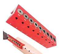 keloppasit Bloque de taladro portátil | Herramienta de carpintería de metal de precisión de 45 grados - Herramienta posicionadora perforadora guía de taladro - para entusiastas del bricolaje