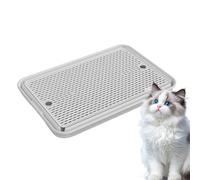 keloppasit Escalón para Caja de - con Alfombrilla Atrapa-| Rampa Antideslizante Desmontable para Gatitos y Gatos Mayores Interior Exterior