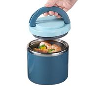 keloppasit Tarro térmico para alimentos, lonchera de metal de doble capa, termo de sopa de acero inoxidable, 630 ml, gran capacidad, con asa, para niños, escuela, picnic, camping