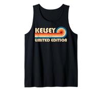 KELSEY Surname Retro Vintage 80s 90s Birthday Reunion Camiseta sin Mangas