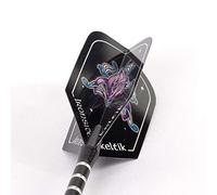 Keltik Ironside Slim Cañas de Dardos, Unisex, Negro, Lila, Fino