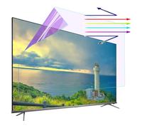 KELUNIS Protector de pantalla de TV anti-azul, filtro de luz azul de 40-70 pulgadas, monitor de película anti UV, reductor de reflexión, protector de deslumbramiento de TV,65"