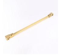 KEMANDUO Barra estabilizadora de acero inoxidable para cuarto de ducha, 70 cm, puede sujetar un grosor de cristal de 8 a 10 mm, ángulo de instalación múltiple ajustable 180 °