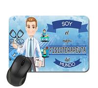 Kembilove Alfombrilla ratón - Regalos Originales para Hombre - Soy el Mejor Fisioterapeuta del Mundo - Alfombrilla Escritorio - Regalos Originales para Hombre - Alfombrilla Ordenador Profesiones