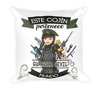 Kembilove Cojín Decorativo de la Mejor Guardia Civil del Mundo - Cojines para Profesionales - Ultra Suaves y Cómodos Guardias Civiles