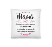 Kembilove Cojin Madres | Cojin Dia de la Madre | Regalos para hacerle a tu Mejor Amiga | Regalo Dia de la Madre | Regalo Personalizado | Cojin Mama