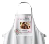 Kembilove | Delantal Personalizado con Fotos y Textos | Delantal de Cocina Customizado | Delantales personalizados con fotos | Mandiles de cocina mujer | Solo tú me das todo