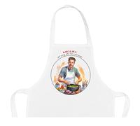 Kembilove Delantal personalizado - delantal personalizado hombre - delantantales personalizados mujer - delantal personalizado caricatura y nombre - regalo original - regalos originales