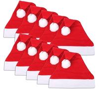 Kembilove Gorro de navidad - Pack 20 Gorros Papa Noel - Gorro Santa Claus - Gorro de papa noel adulto - Regalo Mama navidad - Decoración cumpleaños - Gorros de navidad