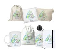 Kembilove Pack personalizado vuelta al cole - Regalos niños - Vuelta al cole material escolar - Pack regalos niños - Pack escolar - Regalos personalizados niños - Koala