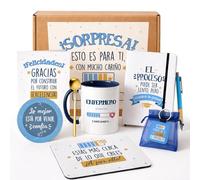 Kembilove® Regalo Enfermero con Taza - Pack Enfermería con Accesorios - Detalle Original para Graduación, Oposiciones y Cumpleaños - Hombre