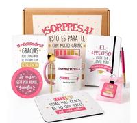 Kembilove® Regalo Farmacéutica con Taza - Pack Farmacia con Accesorios - Detalle Original para Graduación, Oposiciones y Cumpleaños - Mujer
