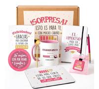 Kembilove® Regalo Fisioterapeuta con Taza - Pack Fisioterapia con Accesorios - Detalle Original para Graduación, Oposiciones y Cumpleaños - Mujer