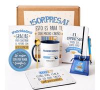 Kembilove® Regalo Fisioterapeuta con Taza - Pack Fisioterapia con Accesorios - Detalle Original para Graduación, Oposiciones y Cumpleaños - Hombre