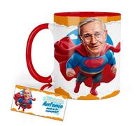 Kembilove® Taza Abuelo Superhéroe Personalizada con Nombre - Taza Divertida Día del Padre - Soy el Abuelo ¿Cuál es tu Superpoder?