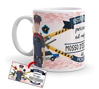 Kembilove Taza de Café del Mejor Mosso D'escuadra del Mundo - Taza de Desayuno para la Oficina - Taza de Café y Té para Profesionales - Tazas de Cerámica de Profesiones - Idea de Regalo Original