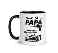 Kembilove Taza de Desayuno Original Papá Soy el Mejor Padre de la Galaxia - Taza de Café Negro de 330 ml para el Día del Padre