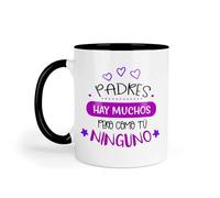 Kembilove® Taza Papá “Padres Hay Muchos Pero Como Tú Ninguno” - Regalo Original para Padre - Taza para Café o Té - Regalo Día del Padre, Cumpleaños o Navidad
