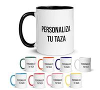 Kembilove Taza personalizada con foto y texto - Tazas personalizadas con tu propio diseño - Tazas de colores - Tazas originales para regalar en cualquier ocasión - Taza ceramica 350 ml