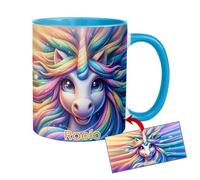 Kembilove Taza personalizada | Taza unicornio | Tazas con frases motivadoras | Tazas con nombre personalizado | Regalor originales unicornio