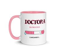 Kembilove Tazas de cafe - Tazas desayuno para Profesionales En Proceso - Profesionales de la salud - Regalos originales para futuras profesionales - Tazas cerámica 350ML - Dentista (Doctora)