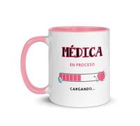 Kembilove Tazas de cafe - Tazas desayuno para Profesionales En Proceso - Profesionales de la salud - Regalos originales para futuras profesionales - Tazas cerámica 350ML - Dentista (Médica)