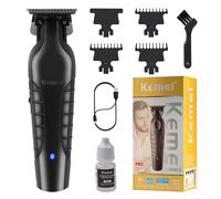 Kemei 2299 Recortadora de Pelo Profesional para Hombres,Recortadora Eléctrica de Pelo, Kit de Corte de Pelo de Barbero Inalámbrico,Geschenke zum Vatertag