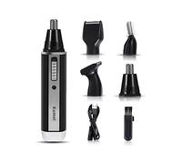 Kemei 4 en 1 nariz pelo barba ceja recargable eléctrica recortadora eléctrica nariz recortadora oreja afeitadora pelo Cliper
