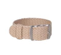 KemEng Correa de reloj de repuesto de la OTAN 20/22mm Pulsera de bandas de relojes de nylon, Beige, 20mm