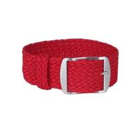 KemEng Correa de reloj de repuesto de la OTAN 20/22mm Pulsera de bandas de relojes de nylon, Rojo, 22mm