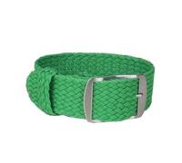 KemEng Correa de reloj de repuesto de la OTAN 20/22mm Pulsera de bandas de relojes de nylon, Verde oscuro, 22mm