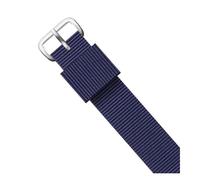 KemEng Correa para la correa de reloj de reemplazo de tela 14-22mm de nylon correas, Color 05-silve, 20mm