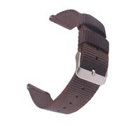KemEng Correas de reloj de nylon 18/20/22mm Banda de reloj de la OTAN para hombres y mujeres, Marrón, 18mm