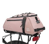 KEMIMOTO 2 En 1 Alforjas Bicicletas Impermeables 8L, Traseras Bolsas Portaequipajes, Múltiples Compartimentos con Asa de Transporte y Correa para el Hombro