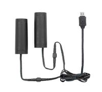 KEMIMOTO Puños calefactados para ATV, Calentador de Manillar USB Ajustable de 6 Niveles, Almohadillas de Agarre Impermeables IP67 para Manillar de Motocicleta o ATV de 22 mm