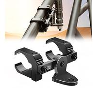 Kemimoto Soporte de luz UTV de aluminio para jaula enrollable de 1.5 a 2 pulgadas, compatible con Polaris RZR 900 1000 Pro, compatible con Can-Am Commander Maverick, paquete de 2