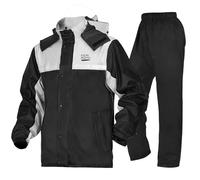 KEMIMOTO Traje de lluvia para hombres, impermeable y transpirable, chaqueta de lluvia para camping, senderismo, viajes, ciclismo