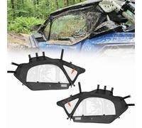 KEMIMOTO X3 - Juego de puerta superior suave, UTV Soft Cab Doors Top Enclosure, parte superior de puerta compatible con modelos Can Am Maverick X3 2 plazas 2017-2025, funciona con techo y parabrisas