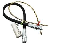 KEMKEY Conjunto de eje flexible for cortadoras de césped, núcleo de eje flexible for desmalezadoras de mochila, núcleo de eje flexible for desbrozadoras, ejes de transmisión de mangueras universales(6