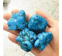 KemneT Lleno de Textura Turquesa Natural Piedra Desnuda Piedra de Cristal 1 Pieza (Size : 50-60g)