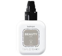 Kemon - Aceite cosmético para el cabello, potenciador de belleza a base de tres valiosos aceites, hace que el cabello sea suave, sedoso, brillante y alisado, 100 ml