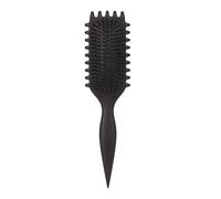 Kemon Curly Hair Brush (Black) Styling Brush for Detangling, Separating, Shaping and Defining Curls - For Women and Men