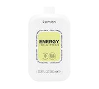 Kemon - Tratamiento energético para el cabello 1000 ml | a base de ginseng y cafeína, refresca y revitaliza el cuero cabelludo, promueve la desenredadura del cabello