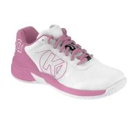 Kempa Attack 2.0 Junior Game Changer, Balonmano, Calzado Deportivo, Zapatillas de Deporte, weiß/Rosa, 34 EU
