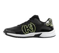 Kempa Attack Three 2.0, Deporte Zapatillas Deportivas para Correr al Aire Libre-Ligeras y Transpirables Hombre, Negro, 43 EU