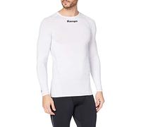 Kempa Attitude Longsleeve Camiseta de Entrenamiento, Hombre, Blanco, 152