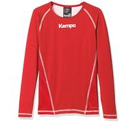Kempa Attitude Longsleeve Camiseta de Entrenamiento, Hombre, Rojo, 140